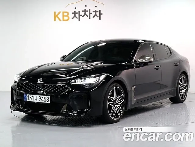 Kia Stinger 2018 Черный из Кореи