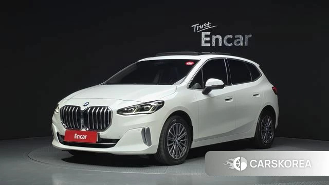 BMW 2 Series Active Tourer (U06) 2022 Белый из Кореи