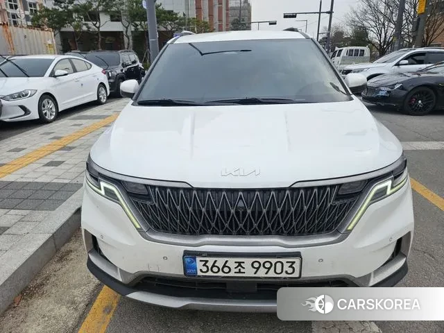 Kia Carnival 4th generation 2022 Белый из Кореи
