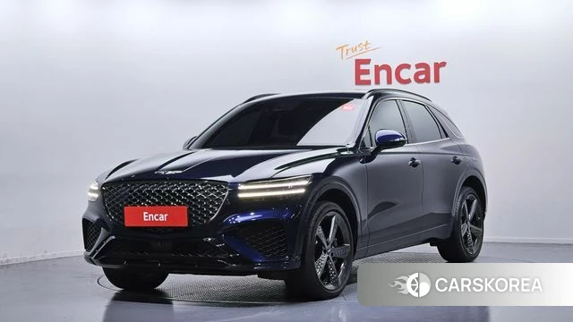 Genesis GV70 2021 Синий из Кореи