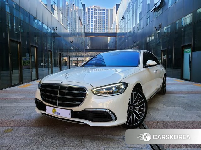 Mercedes-Benz S-Class W223 2022 Белый из Кореи
