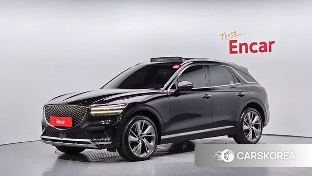 Genesis GV70 2021 Черный из Кореи