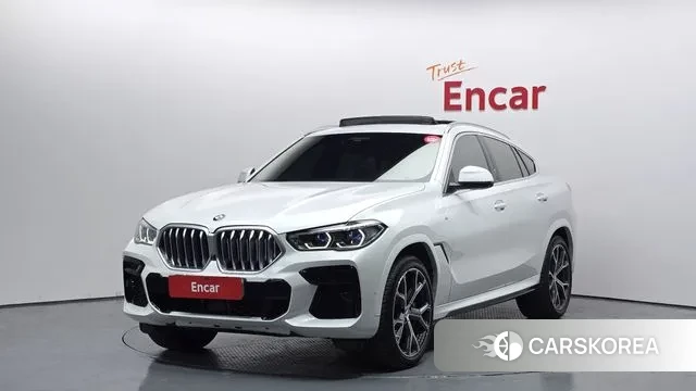 BMW X6 (G06) 2022 Белый из Кореи