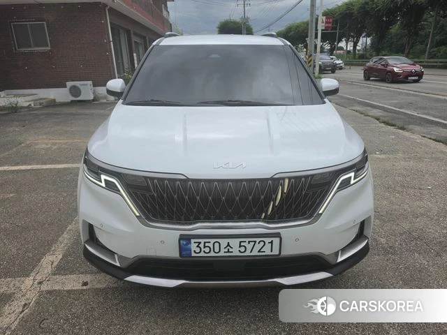 Kia Carnival 4th generation 2023 Белый из Кореи