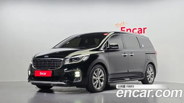 Kia The New Carnival 2019 Черный из Кореи