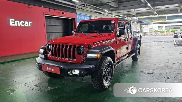 Jeep Gladiator (JT) 2021 Красный из Кореи