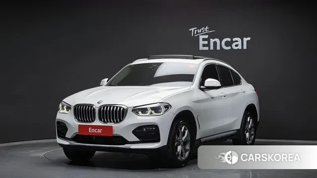 BMW X4 (G02) 2020 Белый из Кореи