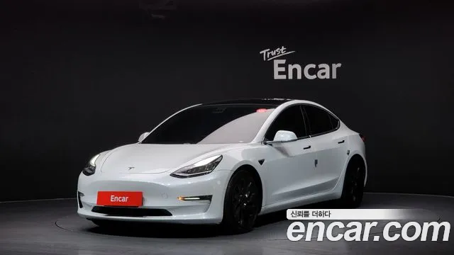 Tesla Model 3 2020 Белый из Кореи