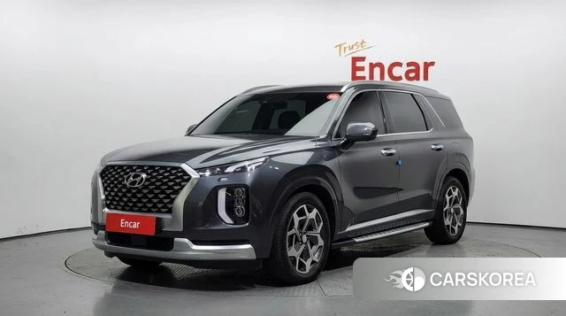 Hyundai Palisade 2022 Черный из Кореи