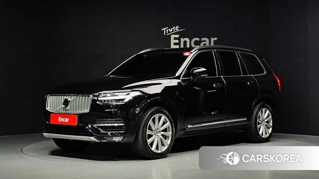 Volvo XC90 second Generation 2019 Черный из Кореи