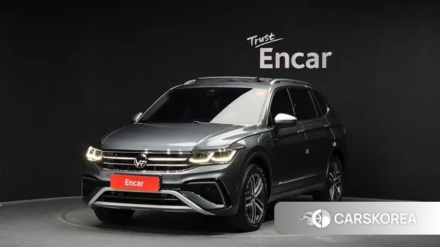 Volkswagen Tiguan Allspace 2022 Серый из Кореи