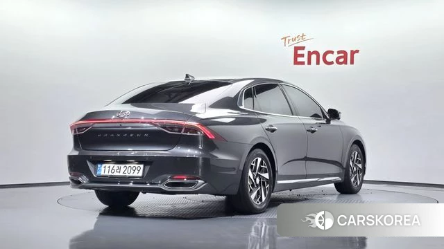 Hyundai The New Grandeur IG Hybrid 2021 Серый из Кореи