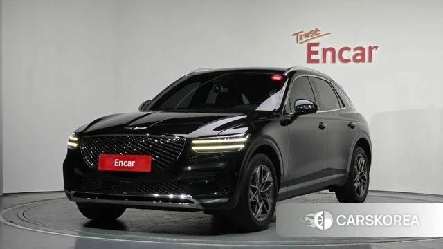 Genesis GV70 2021 Черный из Кореи