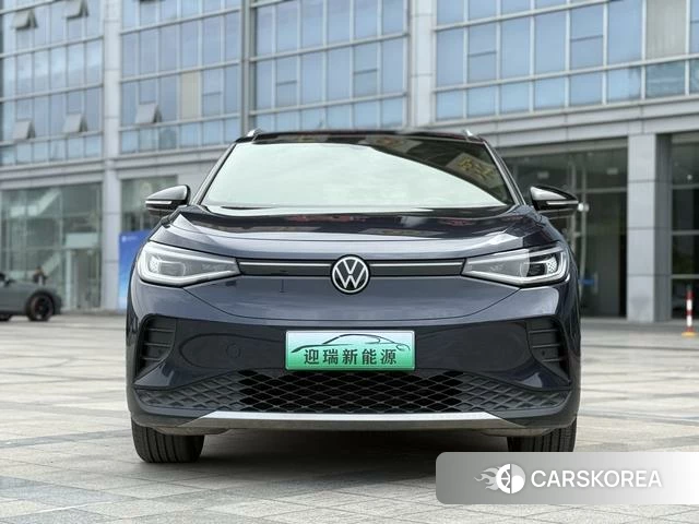 Volkswagen ID.4 CROZZ 2023 Синий из Китая