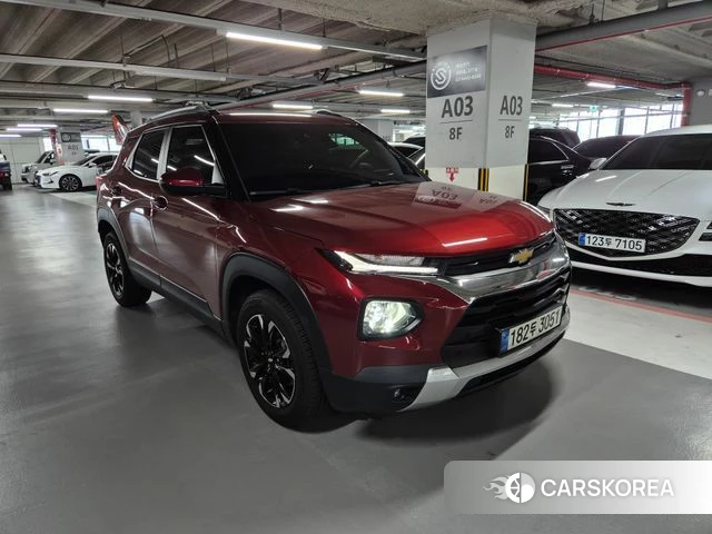 Chevrolet (GM Daewoo) Trailblazer 2021 Красный из Кореи