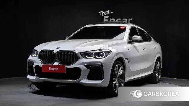 BMW X6 (G06) 2020 Белый из Кореи