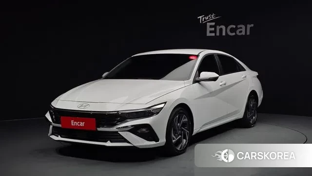 Hyundai The New Avante Hybrid (CN7) 2025 Белый из Кореи