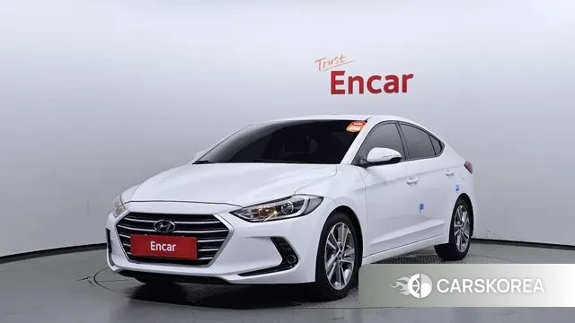 Hyundai Avante AD 2018 Белый из Кореи