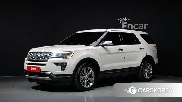 Ford Explorer 2018 Белый из Кореи