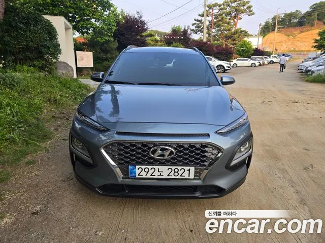 Hyundai Kona Hybrid 2020 Серый из Кореи