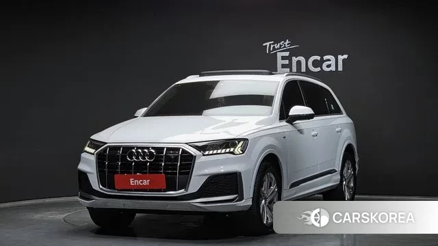 Audi Q7 (4M) 2022 Белый из Кореи