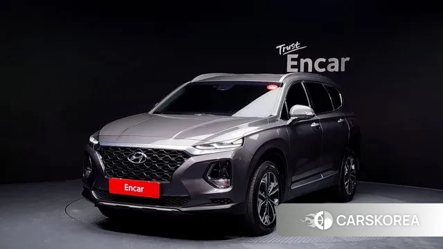 Hyundai Santa Fe TM 2019 Серый из Кореи