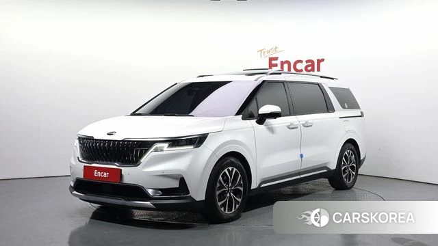 Kia Carnival 4th generation 2021 Белый из Кореи