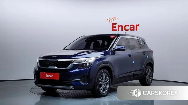 Kia Seltos 2019 Синий из Кореи