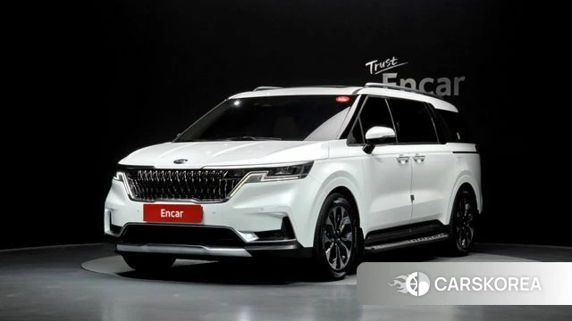 Kia Carnival 4th generation 2021 Белый из Кореи