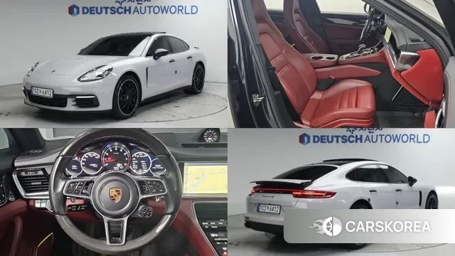 Porsche Panamera (971) 2018 Серый из Кореи
