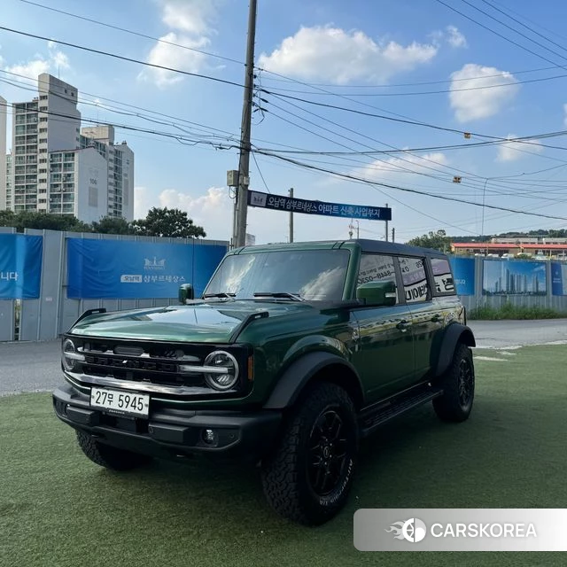 Ford Bronco 6th Generation 2024 Синий нефрит из Кореи