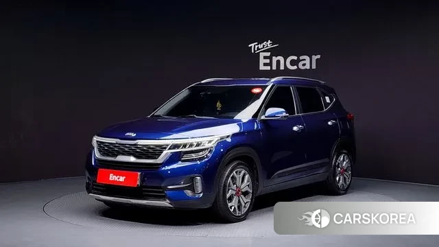 Kia Seltos 2019 Синий из Кореи