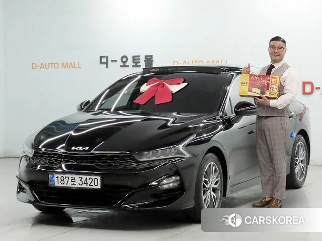 Kia K5 3rd generation 2021 Черный из Кореи