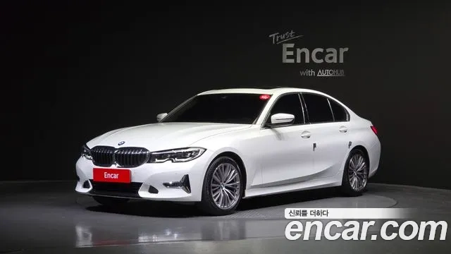 BMW 3 Series (G20) 2021 Белый из Кореи