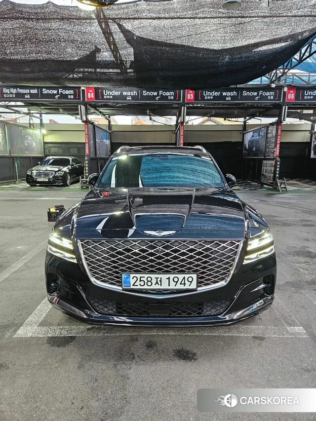 Genesis GV80 2020 Черный из Кореи