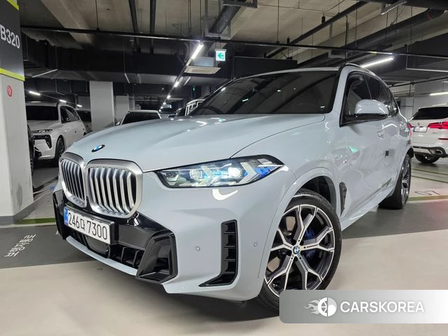 BMW X5 (G05) 2024 Светло-серебряный цвет из Кореи