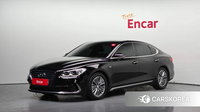 Hyundai Grandeur IG Hybrid 2019 Черный из Кореи