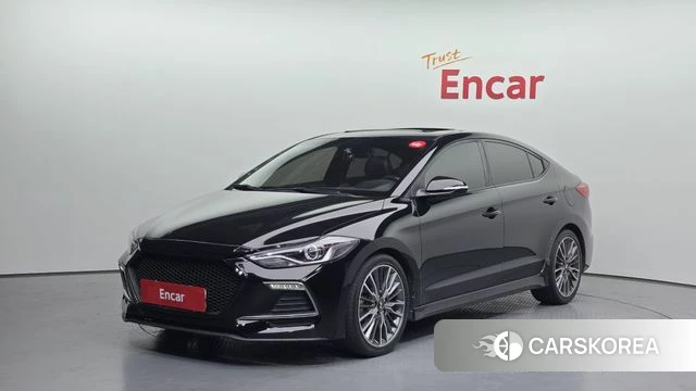 Hyundai Avante AD 2018 Черный из Кореи