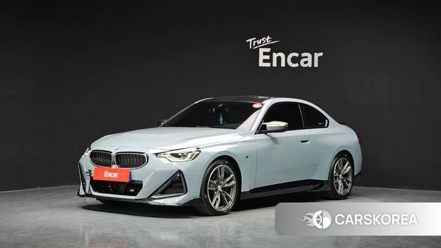 BMW 2 Series (G42) 2022 Светло-серебряный цвет из Кореи