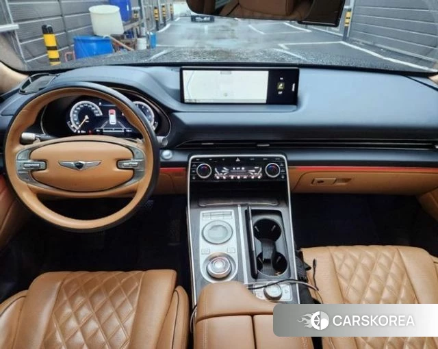 Genesis GV80 2021 Черный из Кореи