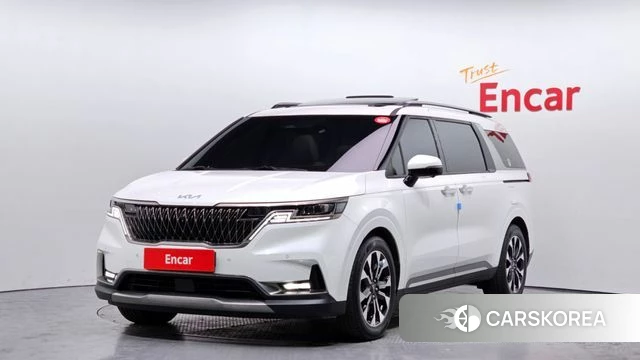 Kia Carnival 4th generation 2021 Белый из Кореи