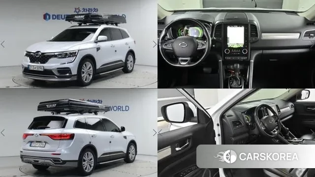 Renault Korea (Samsung) The New QM6 2021 Белый из Кореи