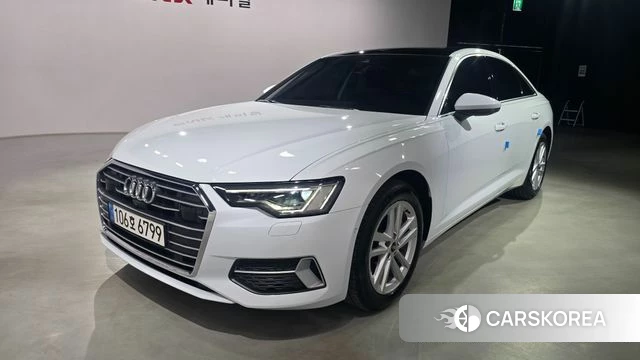 Audi A6 (C8) 2023 Белый из Кореи