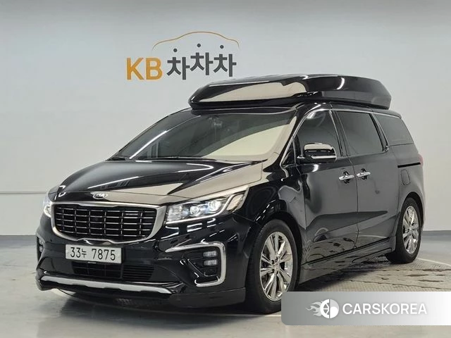 Kia The New Carnival 2018 Черный из Кореи