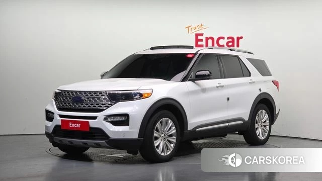 Ford Explorer 6th Generation 2022 Белый из Кореи