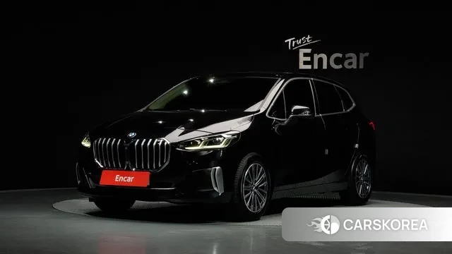 BMW 2 Series Active Tourer (U06) 2022 Черный из Кореи