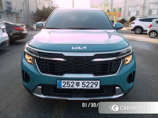 Kia The New Seltos 2023 Синий нефрит из Кореи