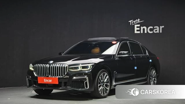 BMW 7 Series (G11) 2019 Черный из Кореи