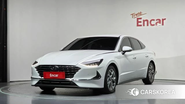 Hyundai Sonata (DN8) 2021 Белый из Кореи