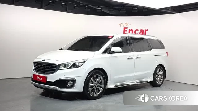 Kia All New Carnival 2018 Белый из Кореи